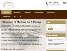 Tablet Screenshot of milstenenspa.se